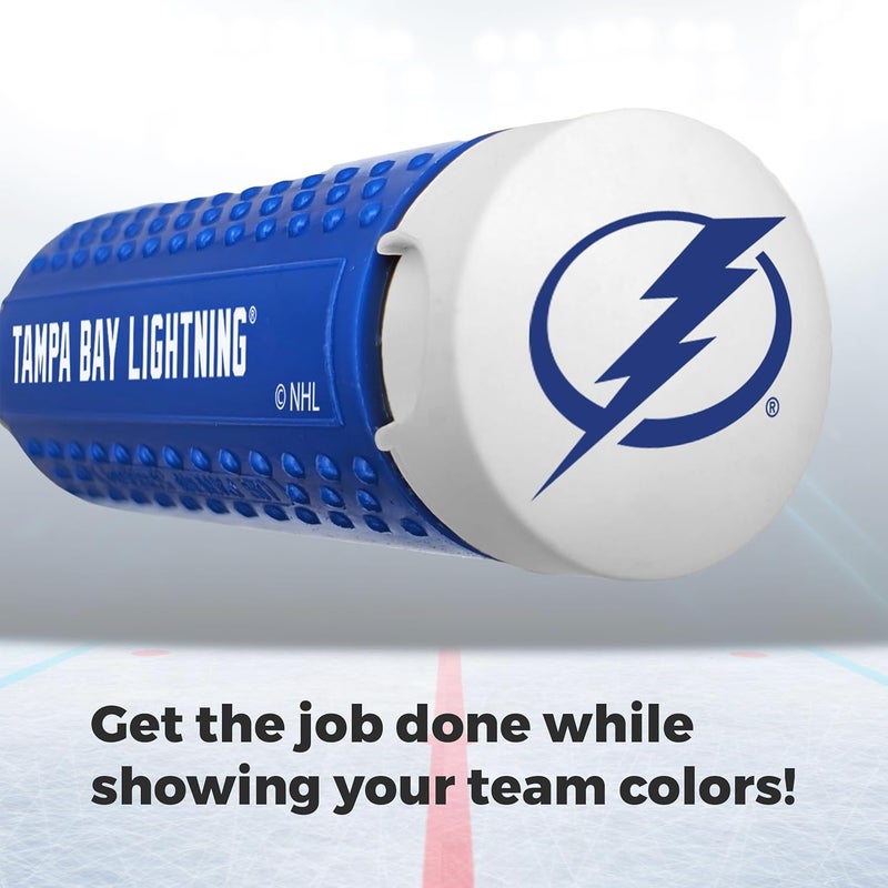 Megapro ® NHL® Team Edition Multi-bit Screwdriver | Officially Licensed NHL® Gear | Durable, Ergonomic, Pro-Grade Screwdriver (Tampa Bay Lightning®) - Image 2